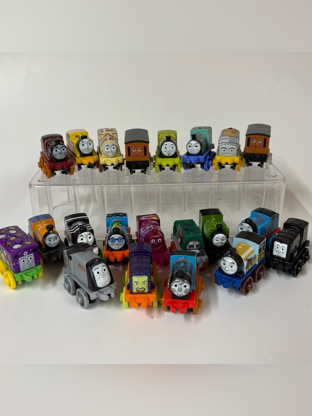 Thomas and Friends Minis Trains Lot of 21 Collectible Play Vehicles Mixed Lot